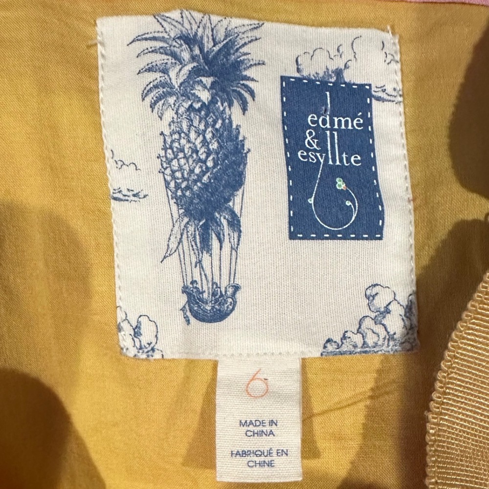 Anthropologie Linen Mini Skirt Pink Orange Yellow Boho Size 6 - Picture 10 of 12